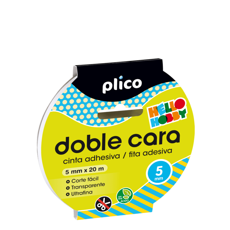Cinta Adhesiva Doble Cara 5 mm