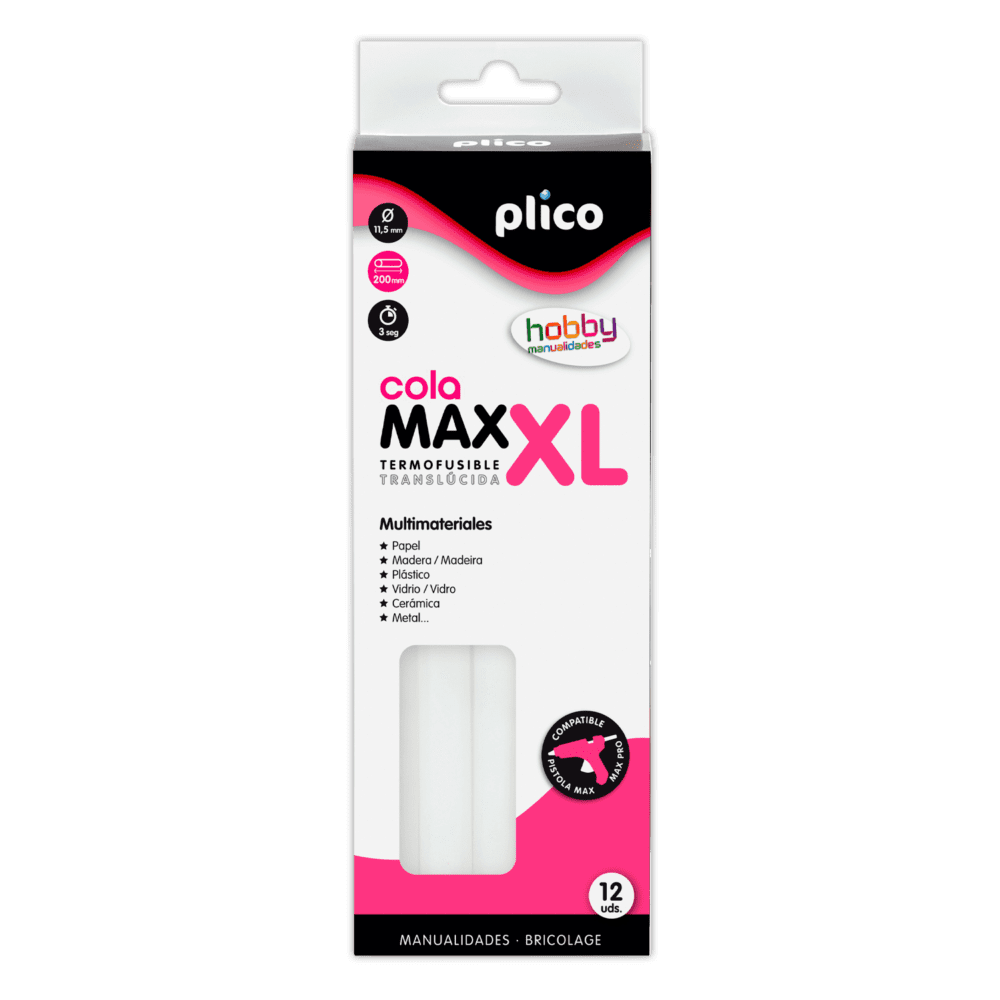 Cola Termofusible MAX XL 12 uds.