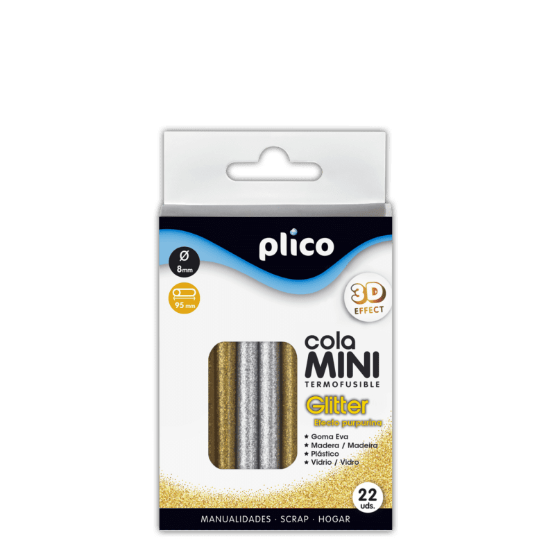 Cola Termofusible MINI Glitter